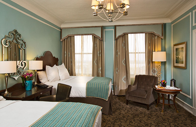Peabody Hotel Double Bedroom